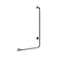 5070GP2-L-shaped stainless steel grab bar, bright, H. 750mm