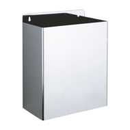 460-Wall-mounted stainless steel bin, 13 litres