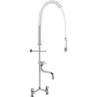 G6532-Twin hole pre-rinse set with mixer