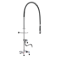 5634-Wall-mounted pre-rinse set with mixer