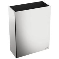 510463P-Wall-mounted 304 stainless steel bin, 38 litres