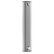 H9634-Aluminium shower panel with SECURITHERM sequential mixer