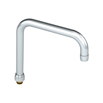 Swivelling tubular spout